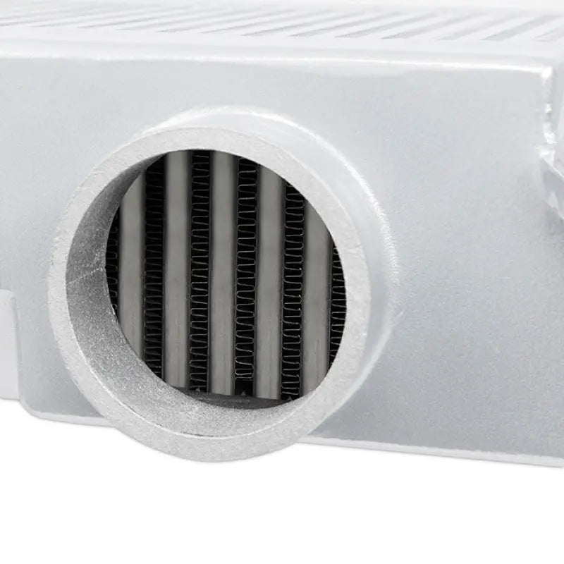 Mishimoto Subaru 08-15 WRX STi Top-Mount Intercooler Kit - Powder Coated Silver & Black Hoses Mishimoto