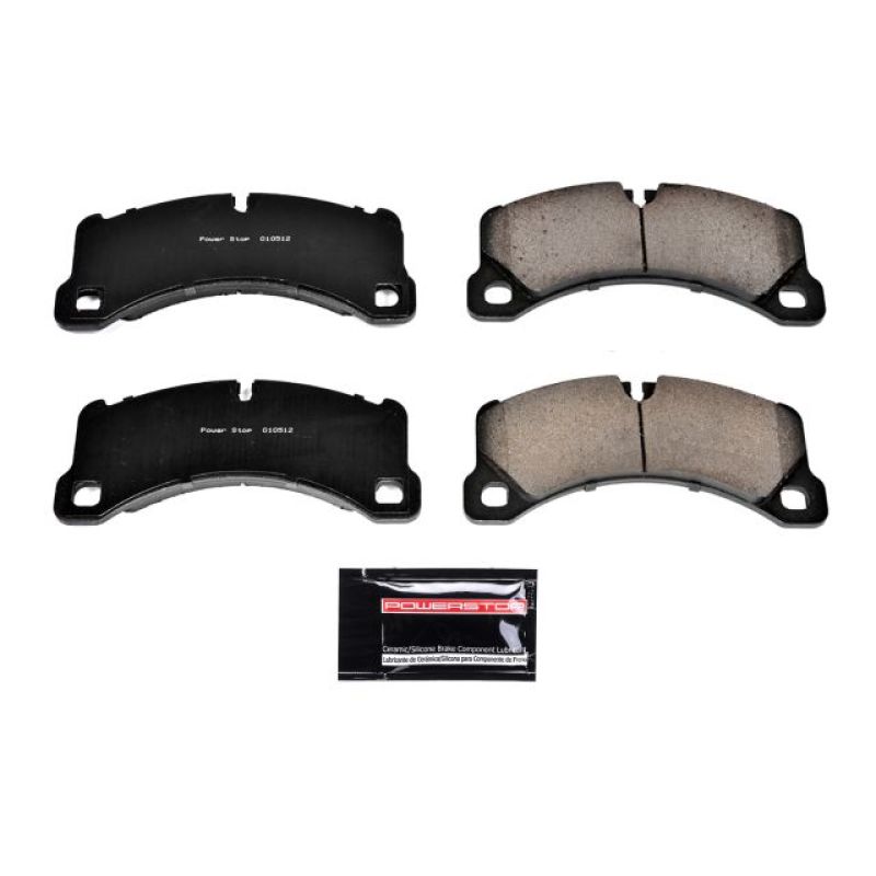 Power Stop 11-13 Porsche Cayenne Front Z23 Evolution Sport Brake Pads w/Hardware-Brake Pads - Performance-PowerStop