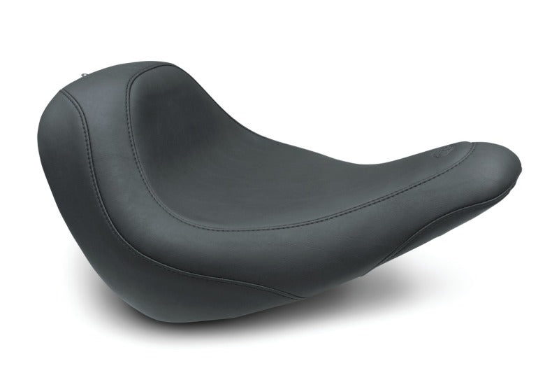 Mustang 18-21 Harley Low Rider & Sport Glide Wide Tripper Solo Seat - Black Mustang Motorcycle