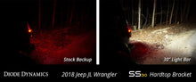 Load image into Gallery viewer, Diode Dynamics 18-21 Jeep JL Wrangler SS30 Rear Hardtop Bracket Kit - White Flood Diode Dynamics