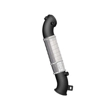 Load image into Gallery viewer, MBRP 11-15 Chev/GMC 6.6L Duramax 3in Black Turbo Down Pipe MBRP
