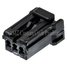 Load image into Gallery viewer, NAMZ AMP Multilock 3-Position Female Wire Plug Housing (HD 73153-96BK) NAMZ
