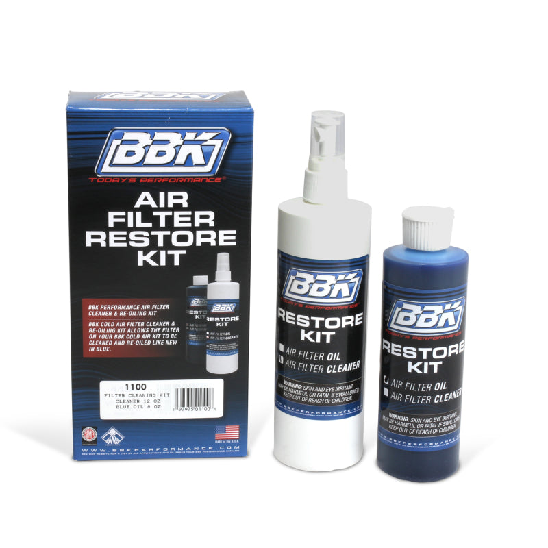 BBK BBK Cold Air Filter Restore Cleaner And Re-Oil Kit BBK