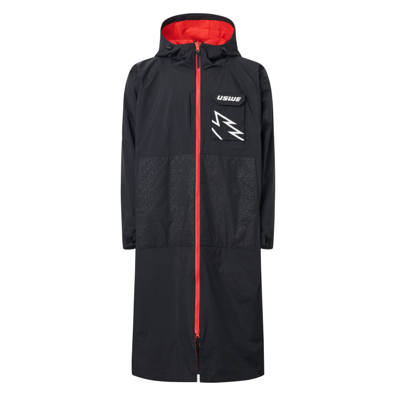 USWE Warm Changing Robe Black - Small/Medium-Apparel-USWE