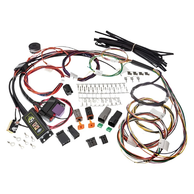 NAMZ Complete Bike Harness w/Starter Relay & 3-Circuits & Self Canceling & Run/Brake/Turn Sig Module NAMZ