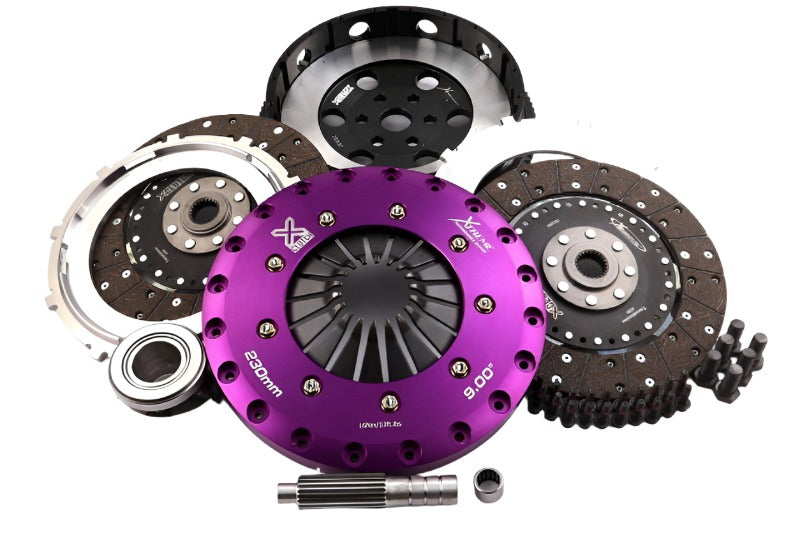 XClutch 06-07 Mazda Mazdaspeed 3 2.3L Turbo 9in Twin Solid Organic Clutch Kit-Clutch Kits - Multi-XCLUTCH