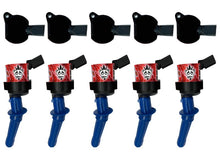 Load image into Gallery viewer, Granatelli 97-04 Ford 6.8L V10 2V Truck/SUV Malevolent Coil On Plug Wire Conn Kit w/Coil Packs Granatelli Motor Sports