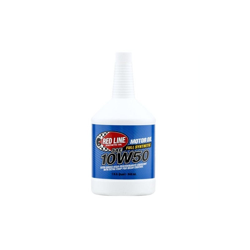 Red Line 10W50 Motor Oil - Quart Red Line