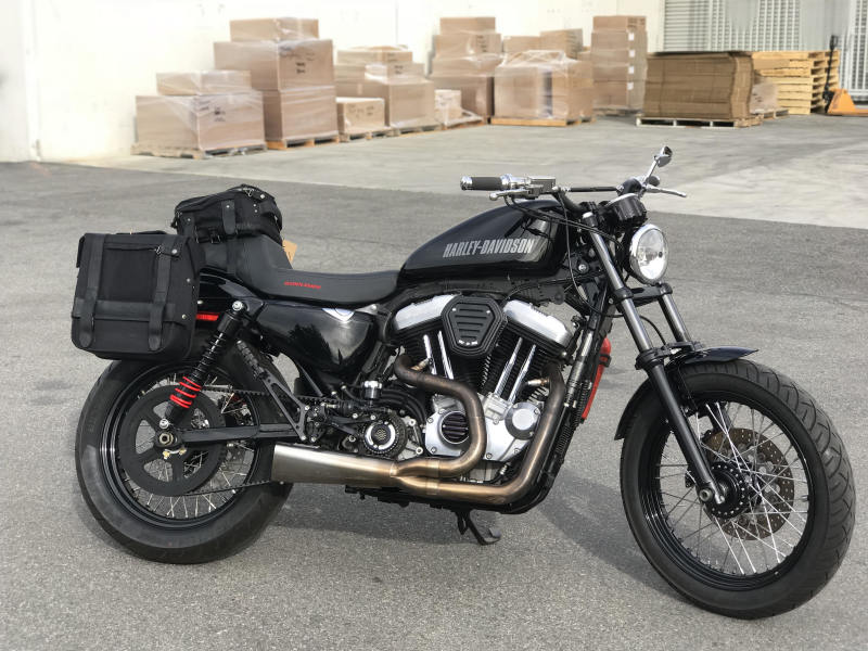 Burly Brand Voyager Saddlebag Each - Dark Oak Burly Brand