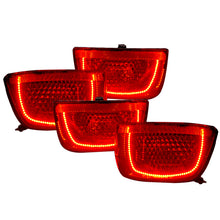 Load image into Gallery viewer, Oracle Chevy Camaro 10-13 Afterburner 2.0 Tail Light Halo Kit - Red ORACLE Lighting