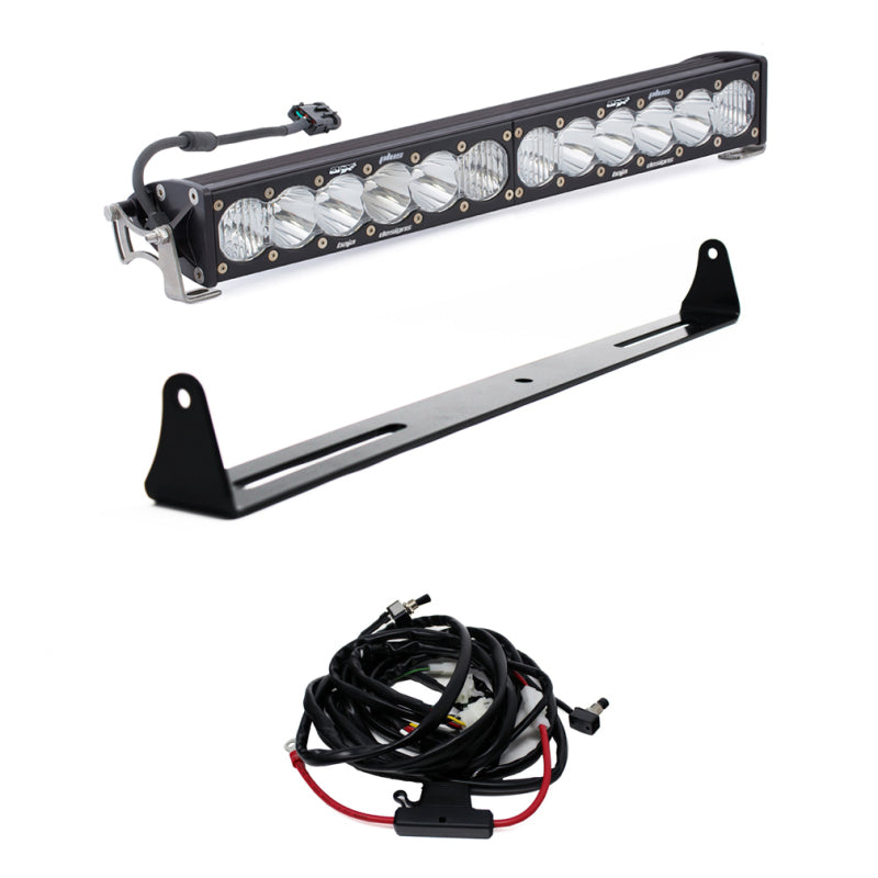 Baja Designs 07-13 Silverado 20in Bumper Mount Kit 20in OnX6+-Light Bars & Cubes-Baja Designs-819314027456-