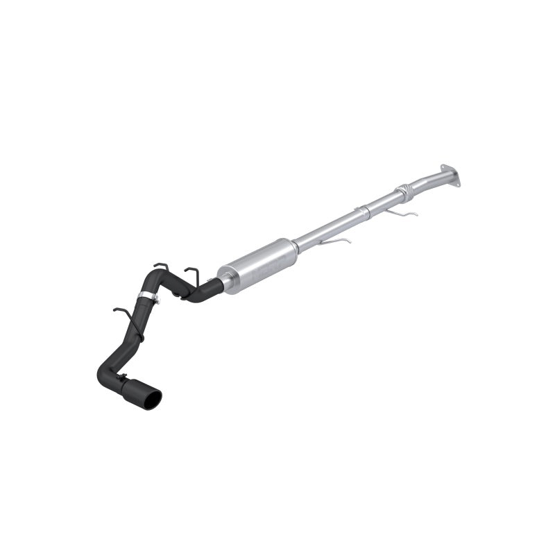 MBRP 2023+ Chevy Colorado/GMC Canyon Aluminized Steel 3in Cat-Back Single Side Exit - Black-Catback-MBRP