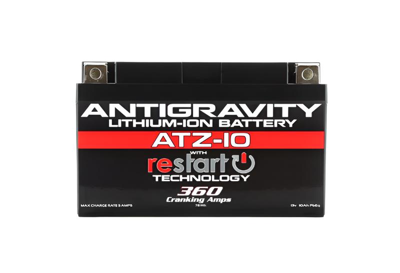 Antigravity YTZ10 Lithium Battery w/Re-Start Antigravity Batteries