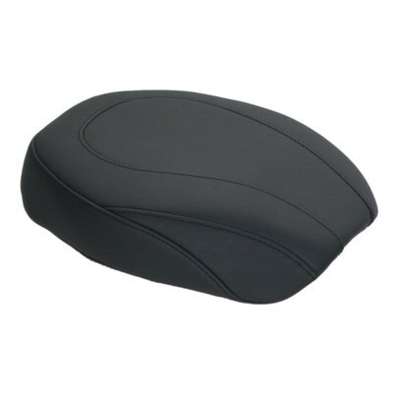 Mustang 06-17 Harley Dyna Wide Tripper Forward Passenger Seat - Black Mustang Motorcycle