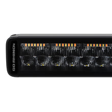 Load image into Gallery viewer, Go Rhino Universal Blackout Combo Series 50in Double Row LED Light Bar w/ Amber Lighting - Black-Bed Racks-Go Rhino