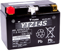 Load image into Gallery viewer, Yuasa YTZ14S Maintenance Free AGM 12 Volt Battery-Batteries-Yuasa Battery