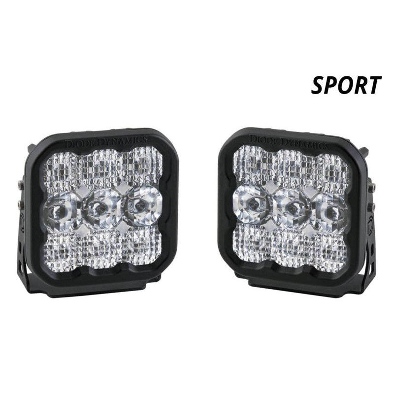 Diode Dynamics SS5 LED Pod Sport - White Combo (Pair)-Light Accessories and Wiring-Diode Dynamics-691025934885-