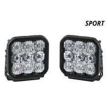 Load image into Gallery viewer, Diode Dynamics SS5 LED Pod Sport - White Combo (Pair)-Light Accessories and Wiring-Diode Dynamics-691025934885-