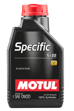 Load image into Gallery viewer, Motul 1L OEM Synthetic Engine Oil ACEA A1/B1 Specific 5122 0W20 Motul