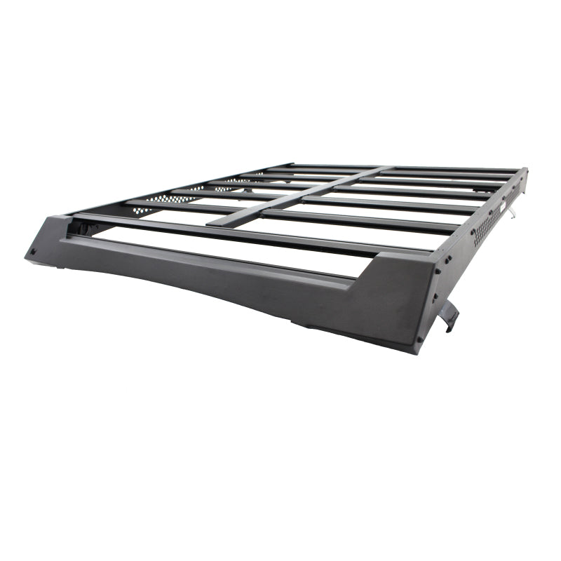 Go Rhino 19-21 Toyota Tundra CrewMax Ceros Low Profile Roof Rack - Tex. Blk-Roof Rack-Go Rhino
