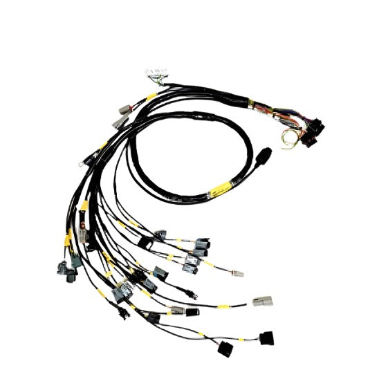 Rywire Honda B-Series (w/Fueltech 550 ECU) Eng Harn w/OBD1 Alt/EV1 Inj/AEM IAT & MAP (Adapter Req)-Wiring Harnesses-Rywire
