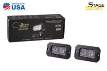 Load image into Gallery viewer, Diode Dynamics Stage Series 2 In LED Pod Pro - White Flood Flush RBL (Pair) Diode Dynamics