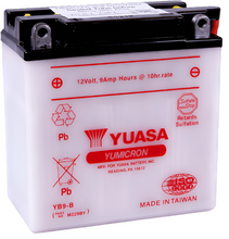 Load image into Gallery viewer, Yuasa YB9-B Yumicron 12 Volt Battery-Batteries-Yuasa Battery