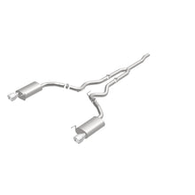 Load image into Gallery viewer, MagnaFlow Cat Back, SS, 2.5in, Street, Dual Split Polished 4.5in Tips 2015 Ford Mustang Ecoboost Magnaflow