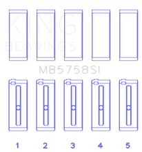 Load image into Gallery viewer, King 2007 Mini Cooper N14B16 (Size +.3mm Undersize) Main Bearing Set-Bearings-King Engine Bearings