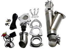Load image into Gallery viewer, Granatelli 3.0in Stainless Steel Electronic Exhaust Cutout w/Slip Fit/Band Clamp Granatelli Motor Sports