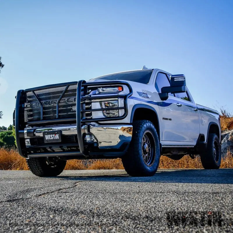 Westin 2020 Chevrolet Silverado 2500/3500 HDX Grille Guard - Black Westin