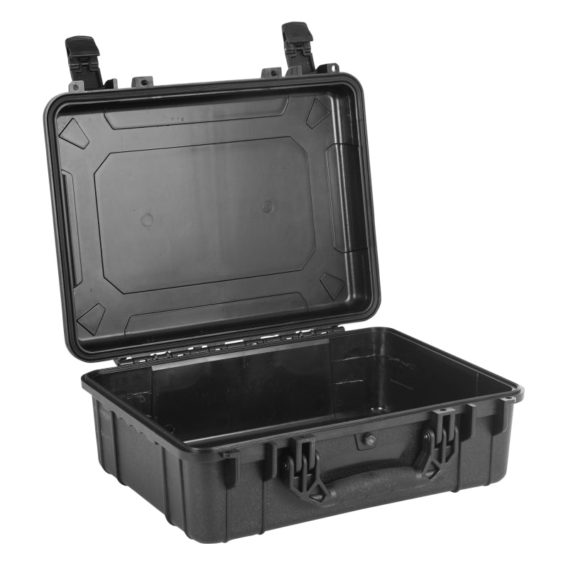 Go Rhino XVenture Gear Hard Case - Large 20in. / Lockable / IP67 / Automatic Air Valve - Tex. Black Go Rhino