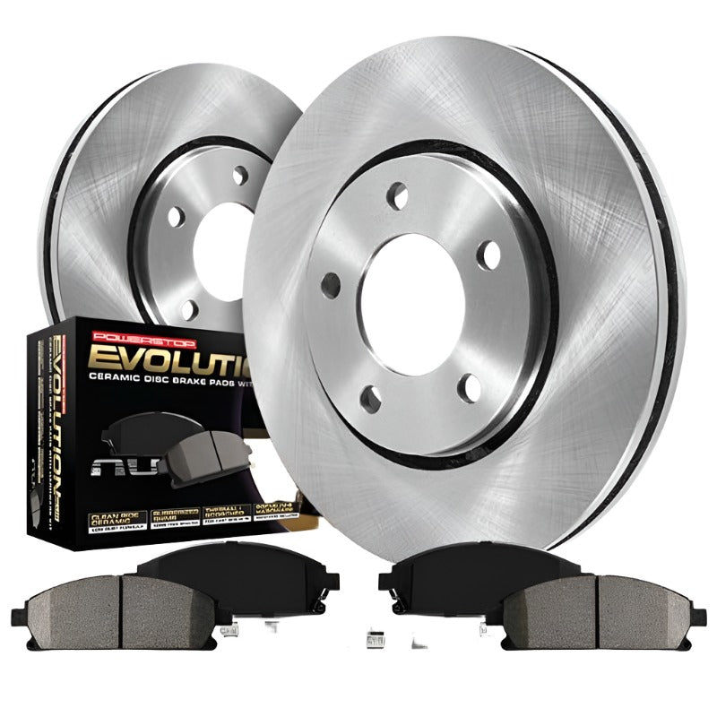 Power Stop 05-19 Chrysler 300 Rear Autospecialty Brake Kit-Brake Kits - OE-PowerStop
