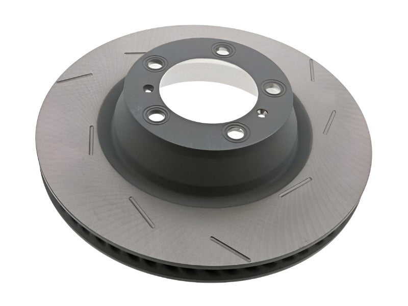 SHW 13-16 Porsche Panamera GTS 4.8L w/o Ceramics Left Rear Slotted Monobloc Brake Rotor (298615601B) SHW Performance