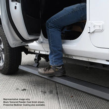 Load image into Gallery viewer, Go Rhino 18-23 Jeep Wrangler 2dr E-BOARD E1 Electric Running Board Kit (No Drill) - Tex. Blk Go Rhino