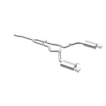 Load image into Gallery viewer, MagnaFlow Cat Back, SS, 2.5in, Street, Dual Split Polished 4.5in Tips 2015 Ford Mustang Ecoboost Magnaflow