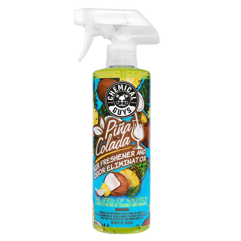 Chemical Guys Pina Colada Air Freshener & Odor Eliminator - 16oz - Chemical Guys CHGAIR22916