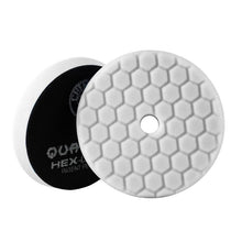 Load image into Gallery viewer, Chemical Guys Hex-Logic Quantum Light-Medium Polishing Pad - White - 6.5in - Chemical Guys CHGBUFX114HEX6