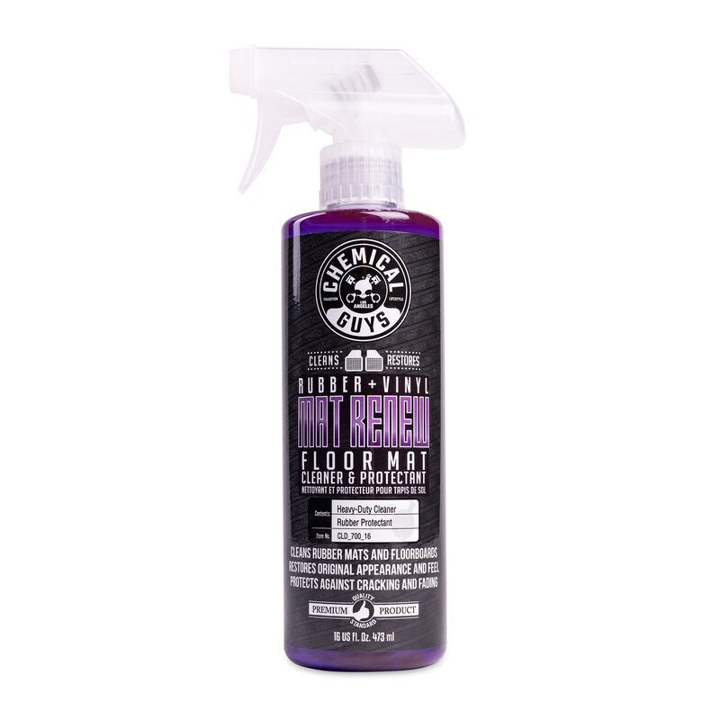 Chemical Guys Mat ReNew Rubber + Vinyl Floor Mat Cleaner & Protectant - 16oz - Chemical Guys CHGCLD_700_16