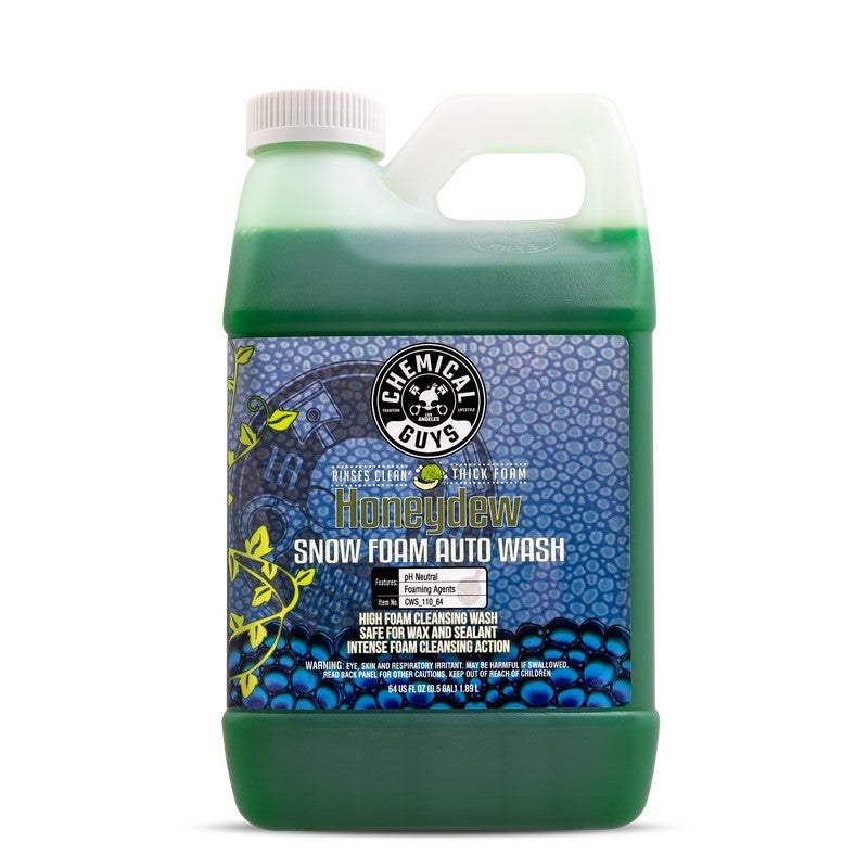 Chemical Guys Honeydew Snow Foam Auto Wash Cleansing Shampoo - 64oz - Chemical Guys CHGCWS_110_64
