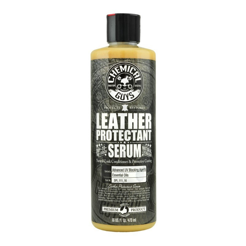 Chemical Guys Leather Serum Natural Look Conditioner & Protective Coating - 16oz - Chemical Guys CHGSPI_111_16