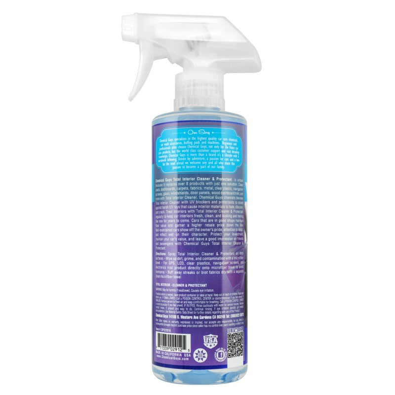 Chemical Guys Total Interior Cleaner & Protectant - 16oz - Chemical Guys CHGSPI22016
