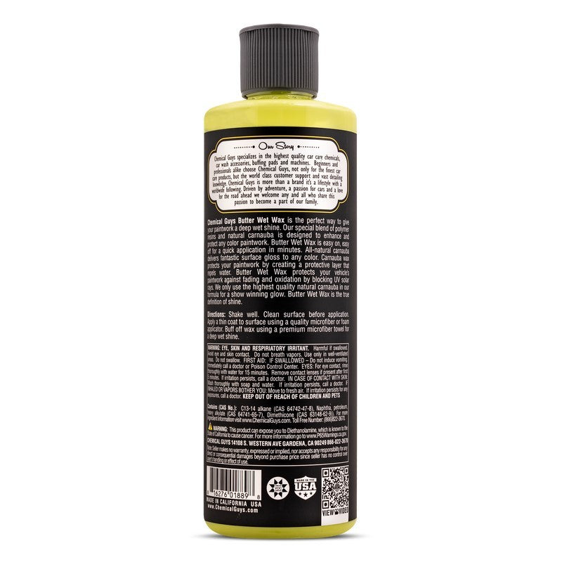 Chemical Guys Butter Wet Wax - 16oz - Chemical Guys CHGWAC_201_16