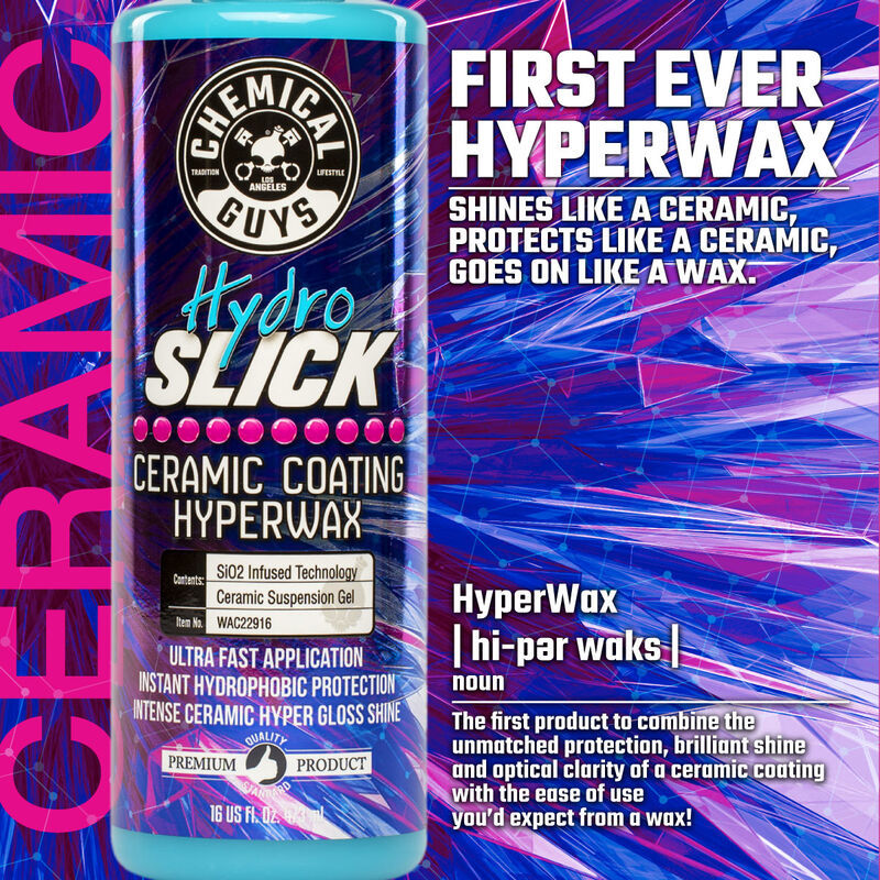 Chemical Guys HydroSlick SiO2 Ceramic Wax - 16oz - Chemical Guys CHGWAC22916