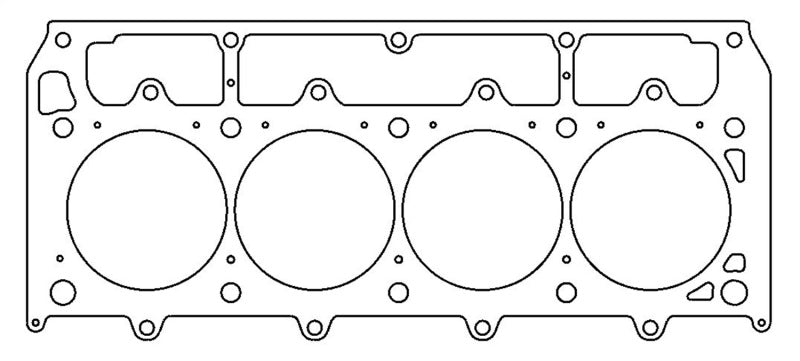 Cometic GM LSX McLaren 4.185in Bore .051 inch MLS Headgasket - Left - Cometic Gasket CGSC5936-051