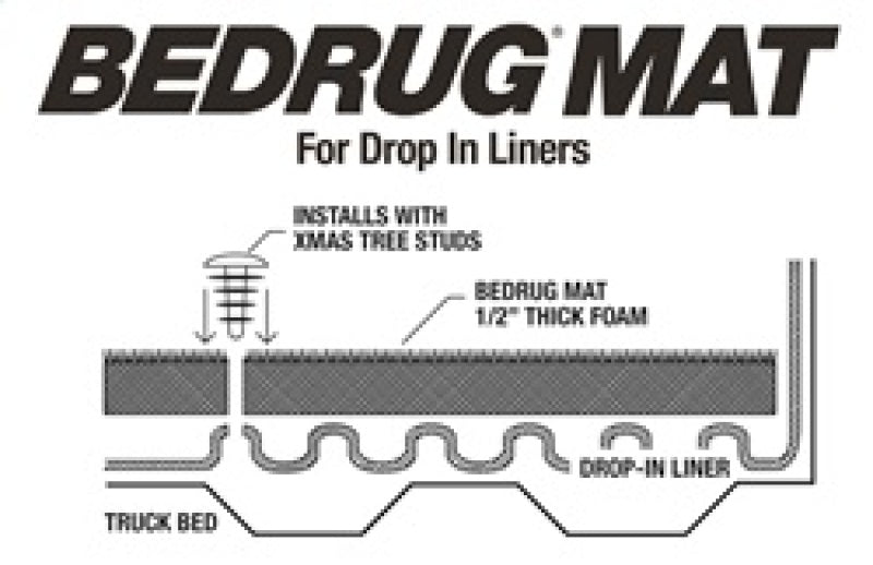BedRug 05-15 Nissan Frontier 6ft Bed Drop In Mat BedRug