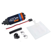 Load image into Gallery viewer, Deatschwerks DW420 Series 420lph In-Tank Fuel Pump w/ Install Kit For Forester 97-07 Impreza-Fuel Pumps-DeatschWerks-00887753542366-