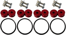 Load image into Gallery viewer, Torque Solution Billet Bumper Quick Release Kit Combo (Red): Universal Torque Solution