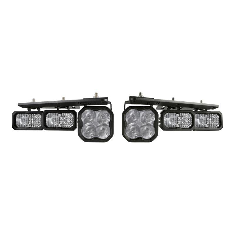 Diode Dynamics 21-Up Ford Bronco Stage Series Fog Pocket Kit - White Sport-Fog Lights-Diode Dynamics-691025930788-