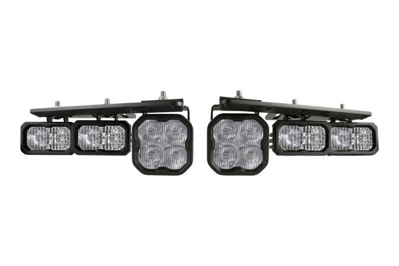 Diode Dynamics 21-Up Ford Bronco Stage Series Fog Pocket Kit - Yellow Max-Fog Lights-Diode Dynamics-691025930832-
